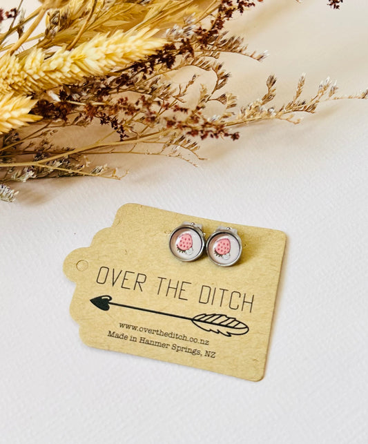 Clip-on - Strawberry & cream mini