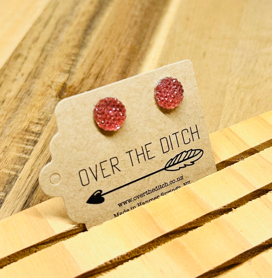 Domes - Blush sparkly