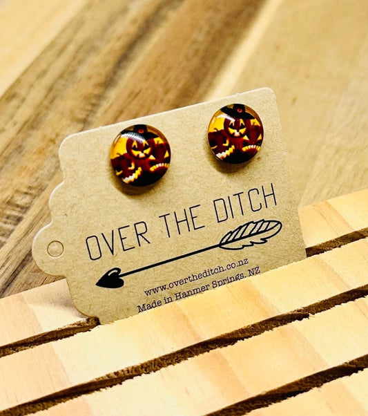 Domes - Scary Jack-O- Lanterns