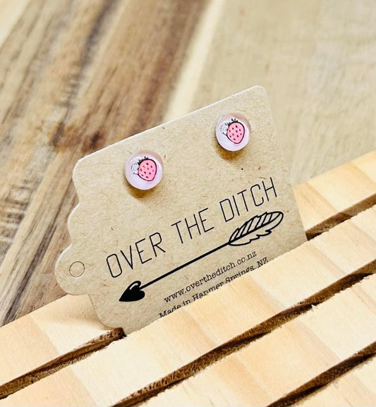 Domes - Strawberry and cream mini