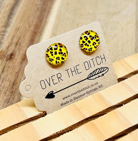 Domes - Yellow and orange leopard