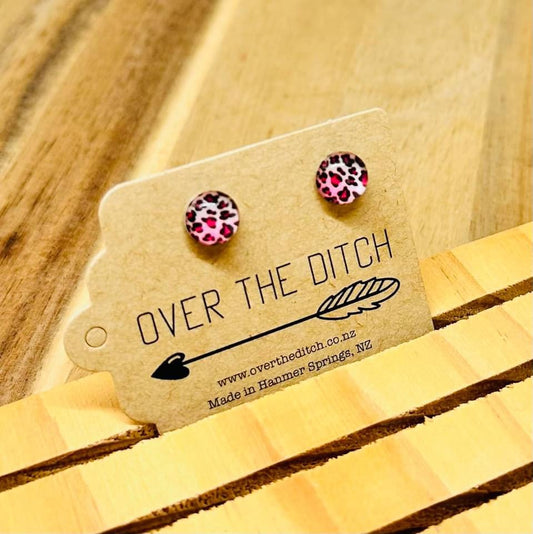 Domes - Pink Leopard mini