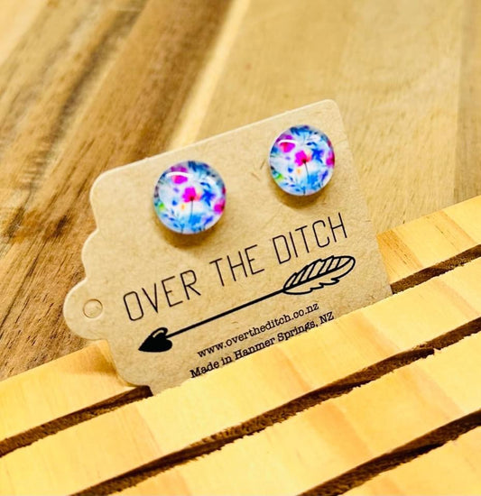 Domes - Blue, pink paradise