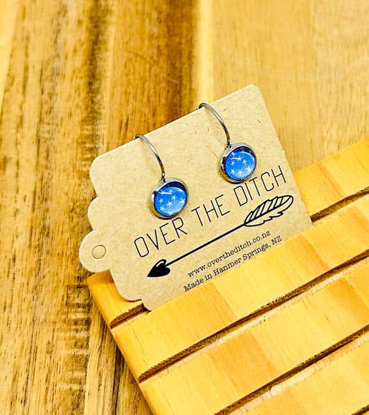 Drops - Stars on blue mini