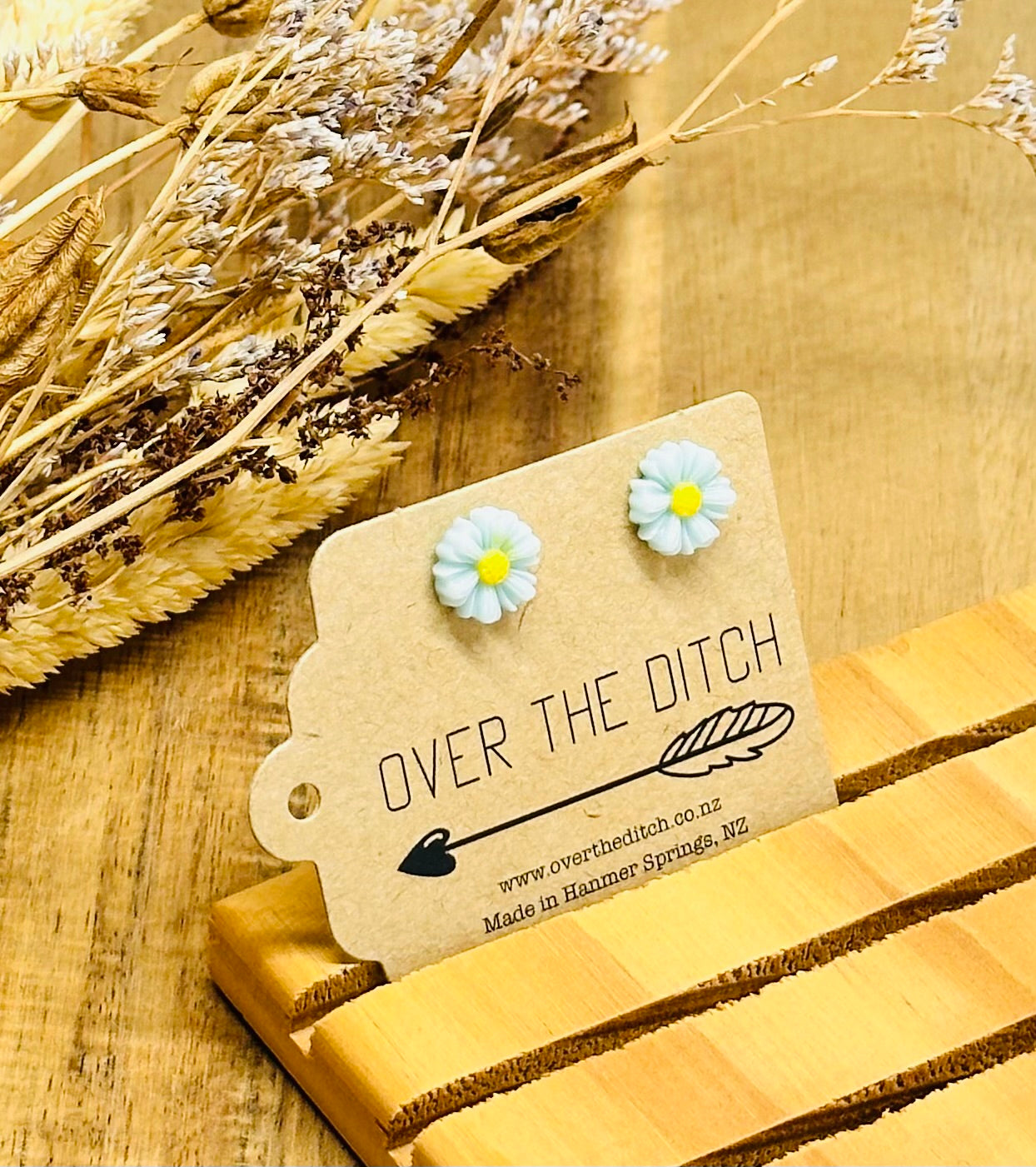 Domes - Turquoise daisy mini