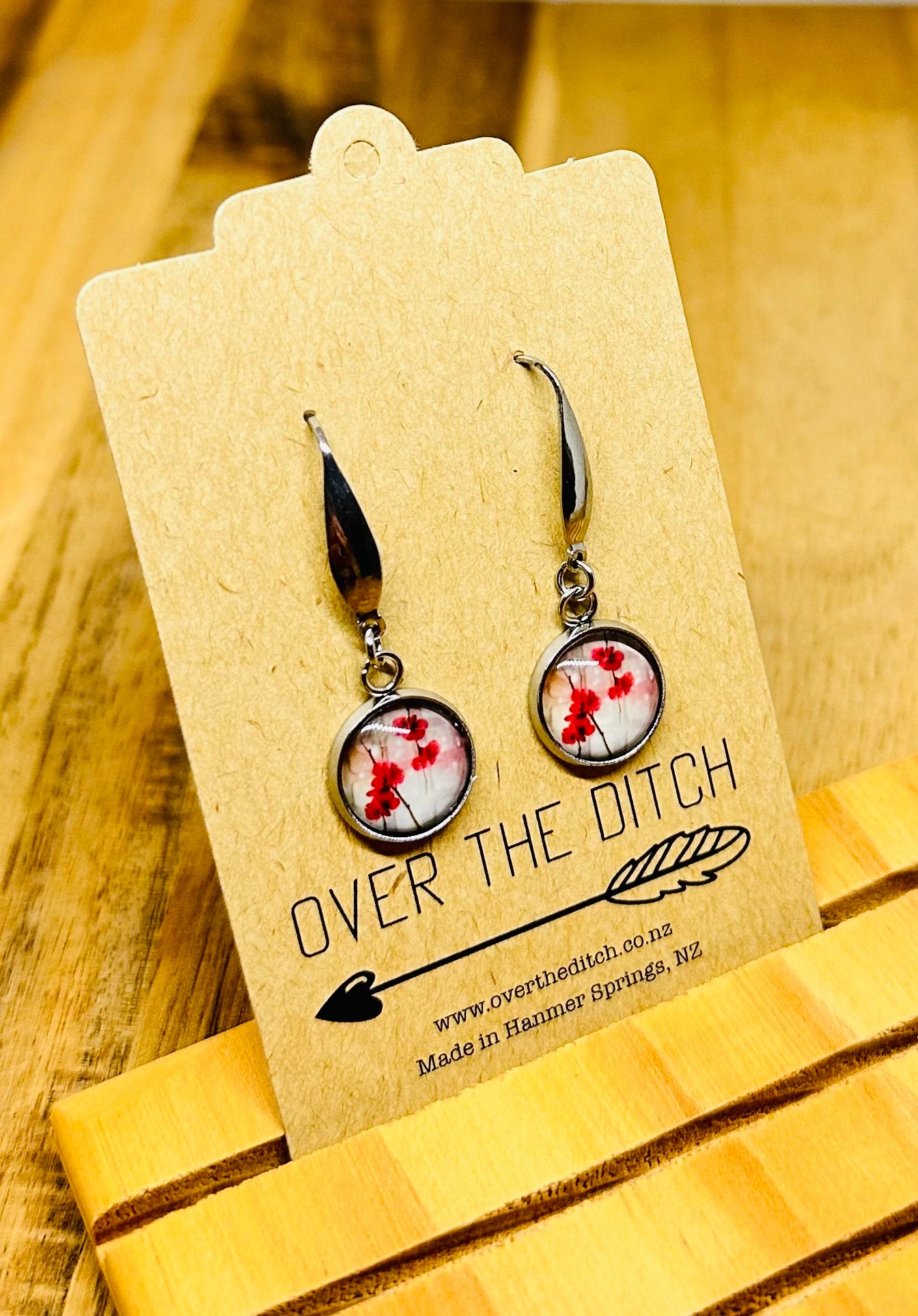 Pendants - Poppy vines