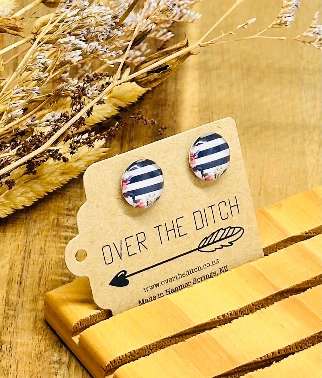 Domes - Navy stripes