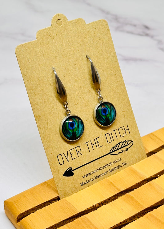 Pendants - Peacock tail